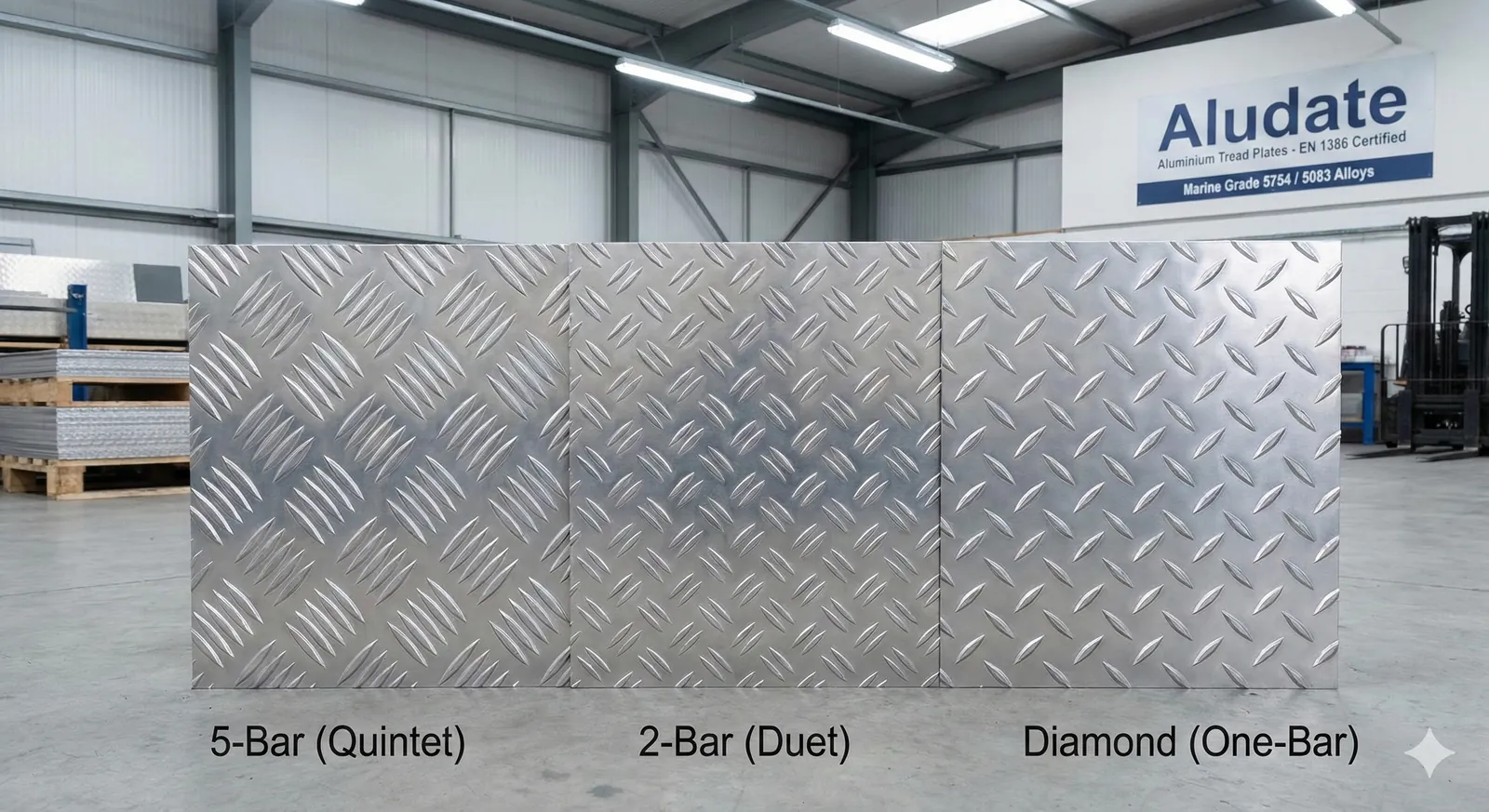 Aluminium Tread Plates (Checker Plates)